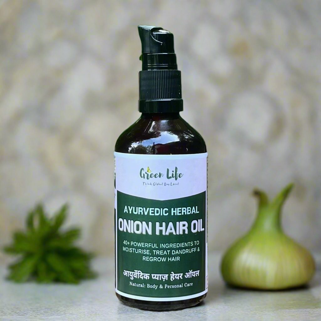 Ayurvedic Herbal Onion Hair Oil Ayurvedic Herbal Onion Hair Oil