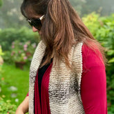 Beige Woollen Stole
