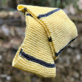 Hand Knitted Muffler (Y/B_S)