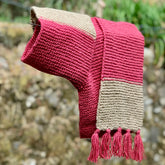 Hand Knitted Muffler (B/P)