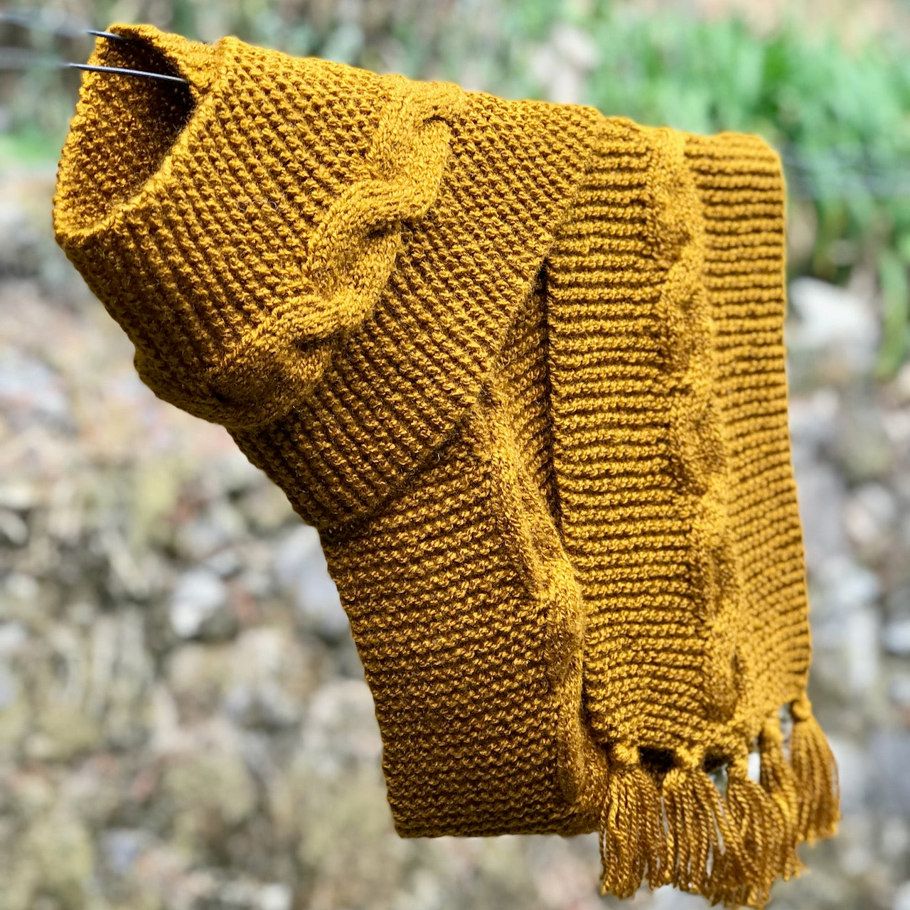 Hand Knitted Muffler (MxK) Hand Knitted Muffler (MxK)