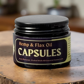 Hemp & Flax Seed Oil Capsules