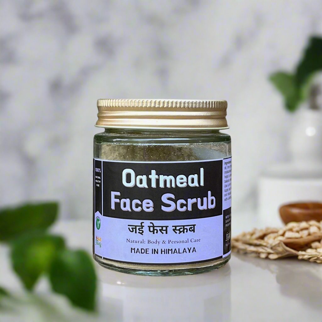 Oatmeal Face Scrub Oatmeal Face Scrub