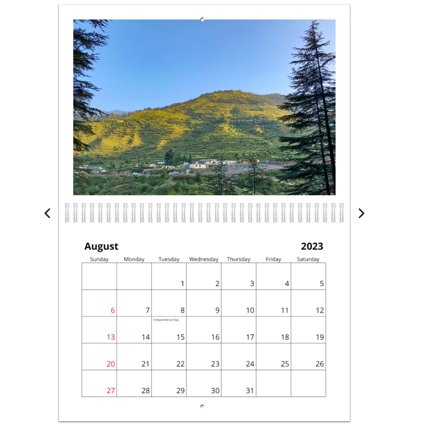 Calendars from the Himalaya Calendars from the Himalaya