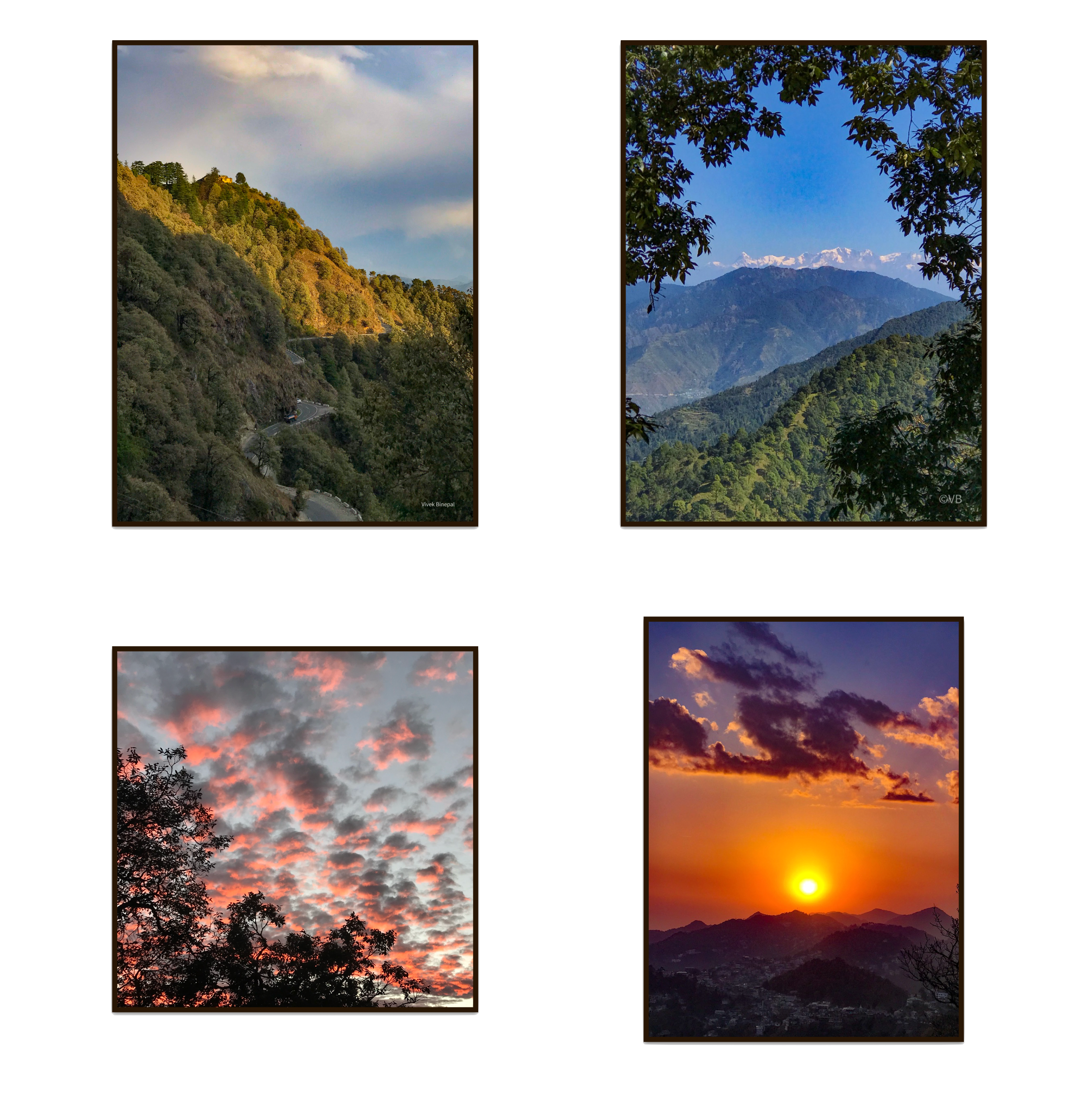 Himalayan Photo-Prints (wt Frames) Himalayan Photo-Prints (wt Frames)