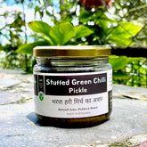 Stuffed Green Chilli Pickle | भरवा हरी मिर्च का अचार