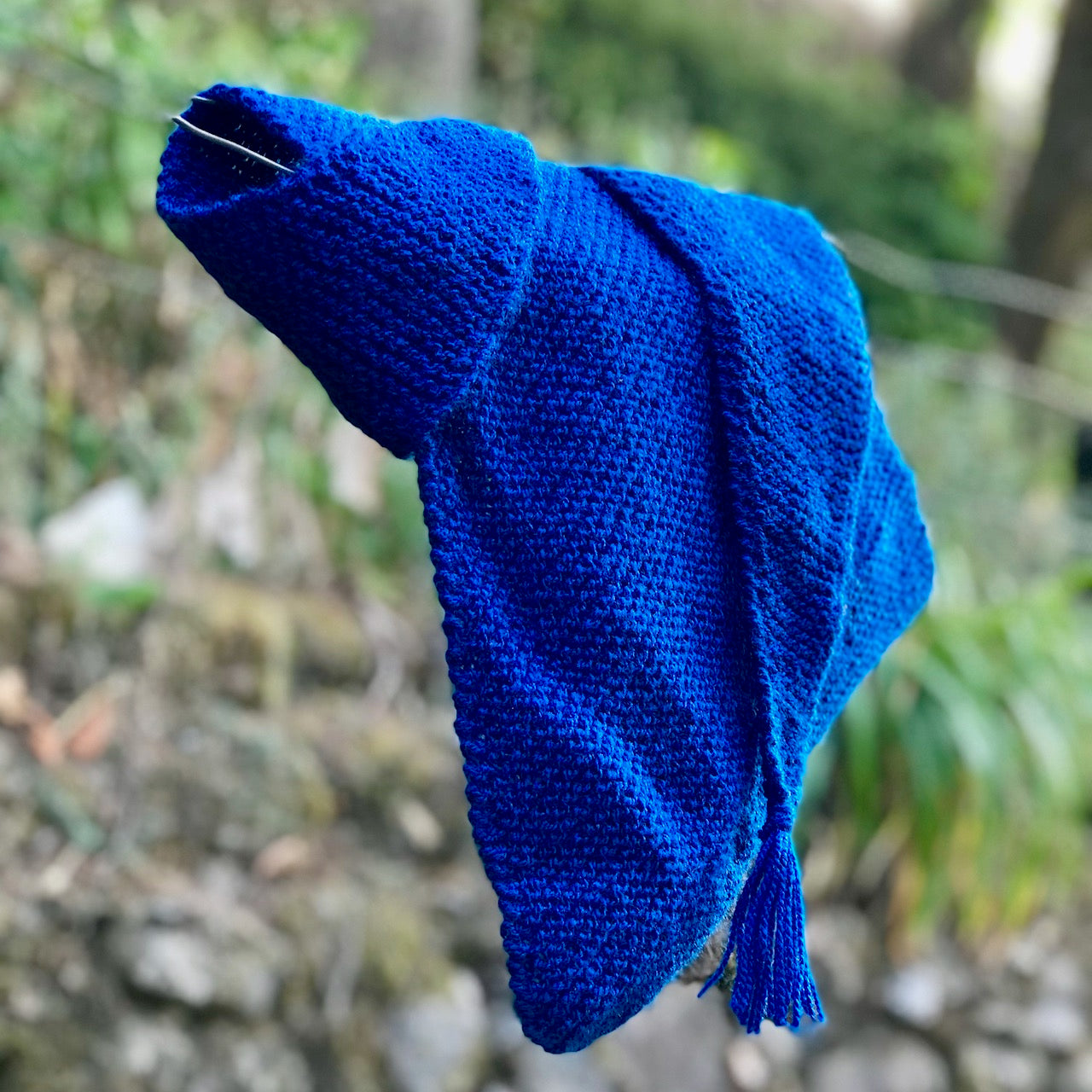 Triangular Muffler (Blue) Triangular Muffler (Blue)