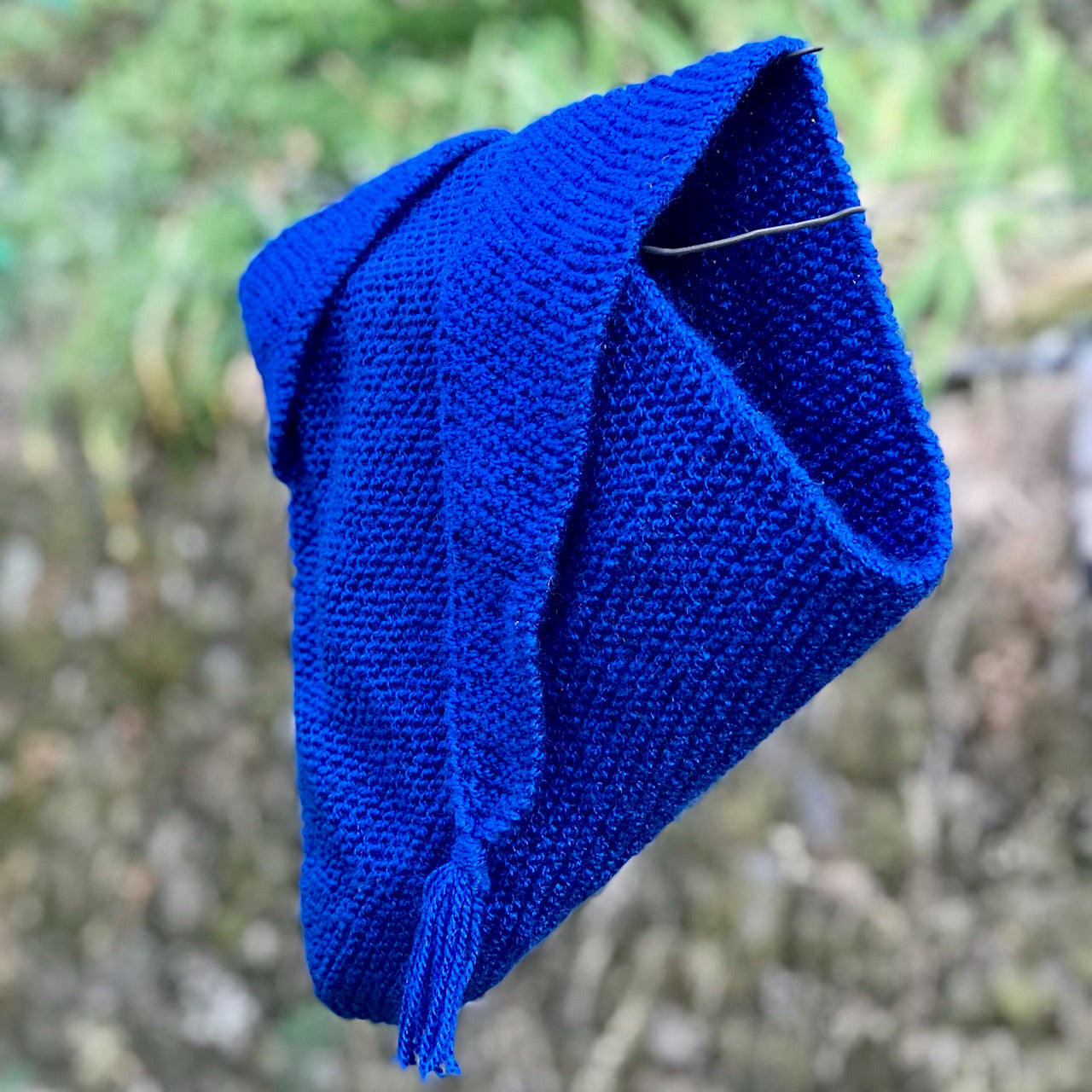 Triangular Muffler (Blue) Triangular Muffler (Blue)