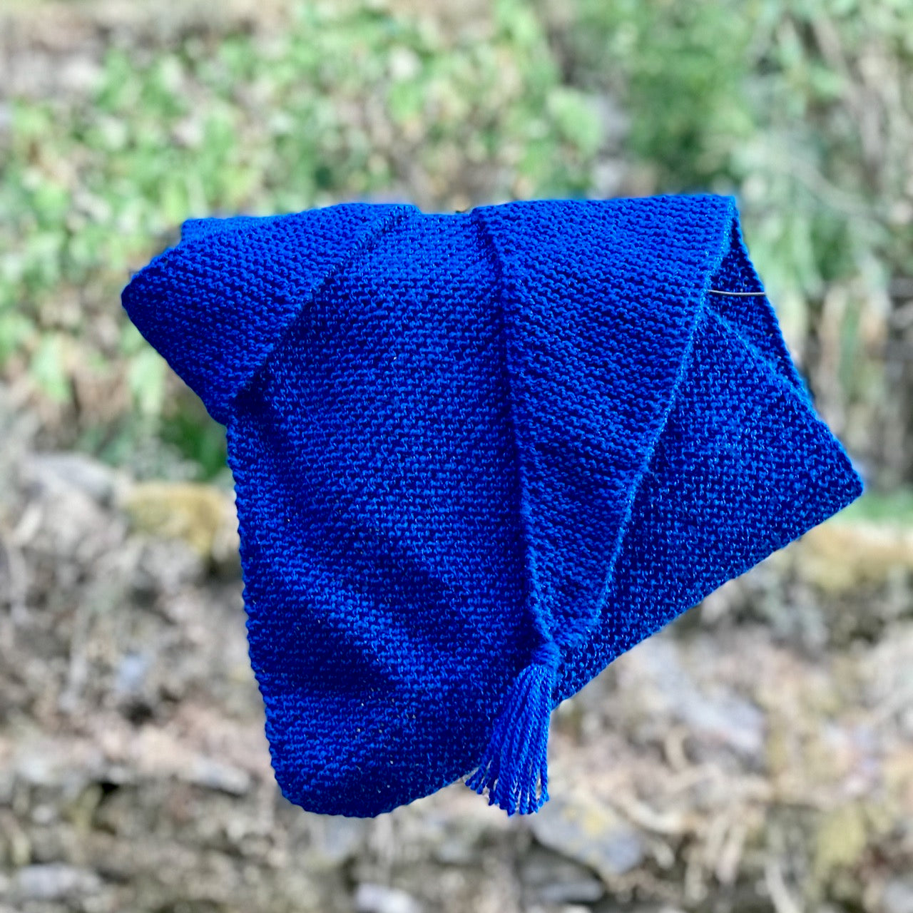 Triangular Muffler (Blue) Triangular Muffler (Blue)