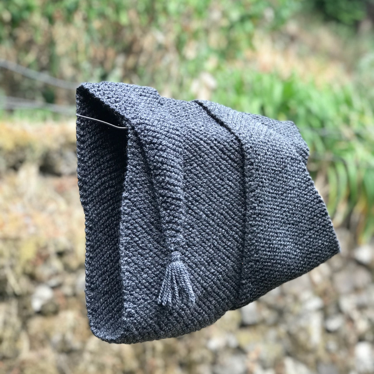 Triangular Muffler (Grey) Triangular Muffler (Grey)