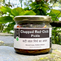 Chopped Red-Chilli Pickle ( कटी लाल मिर्च का अचार )