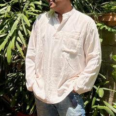 Hemp-Cotton Kurta (White)