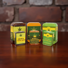 Therapeutic Hemp Bathing Bars (Pack of 3)