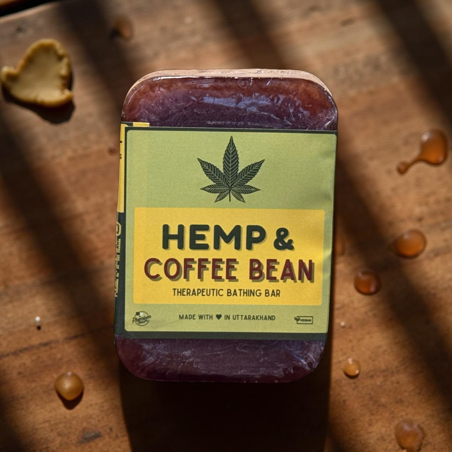 Hemp & Coffee Bean Bathing Bar