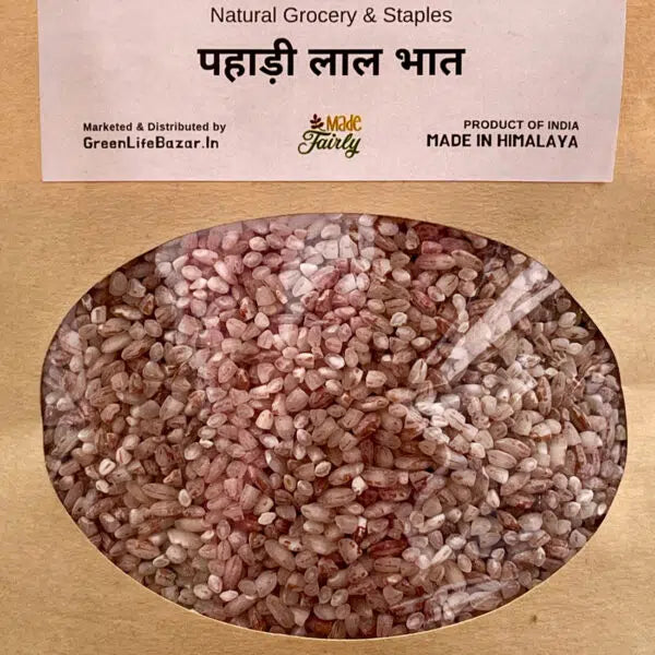 Himalayan Red Rice पहाड़ी लाल भात