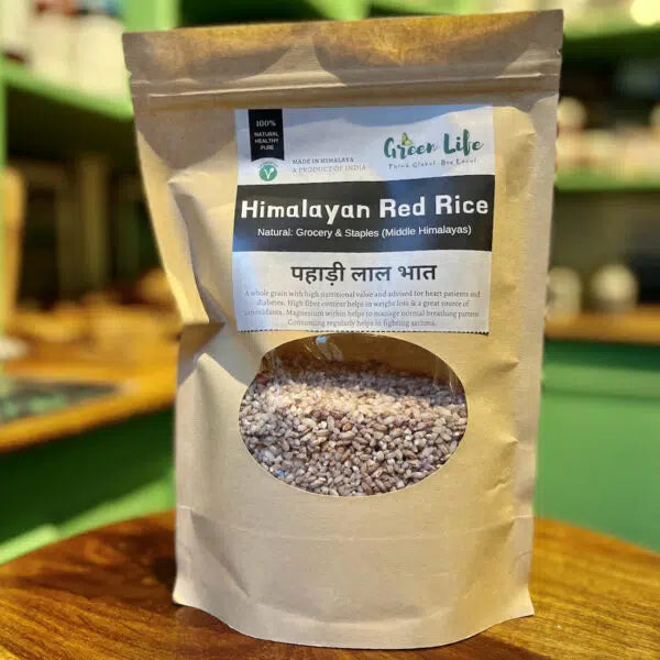 Himalayan Red Rice पहाड़ी लाल भात