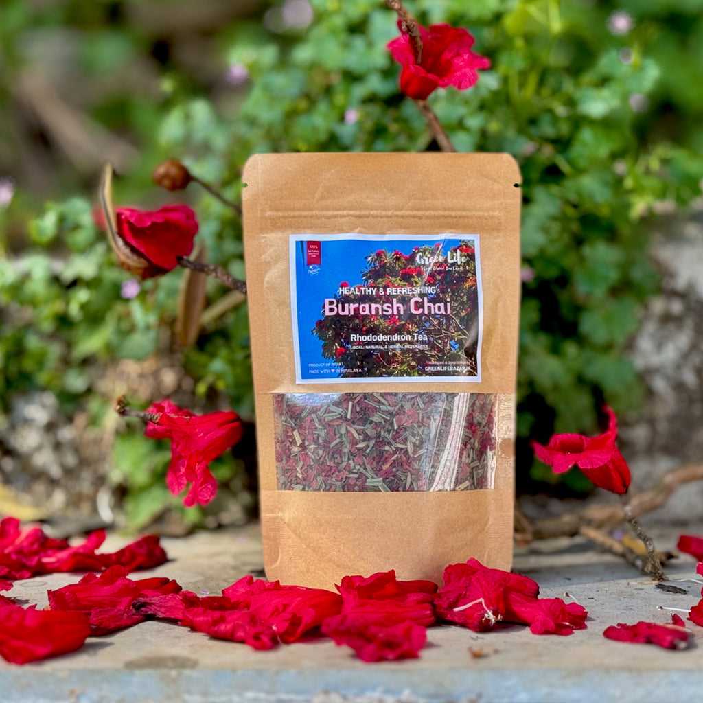 Rhododendron Tea – Buy Himalayan Rhododendron Tea Online – Green Life Bazar