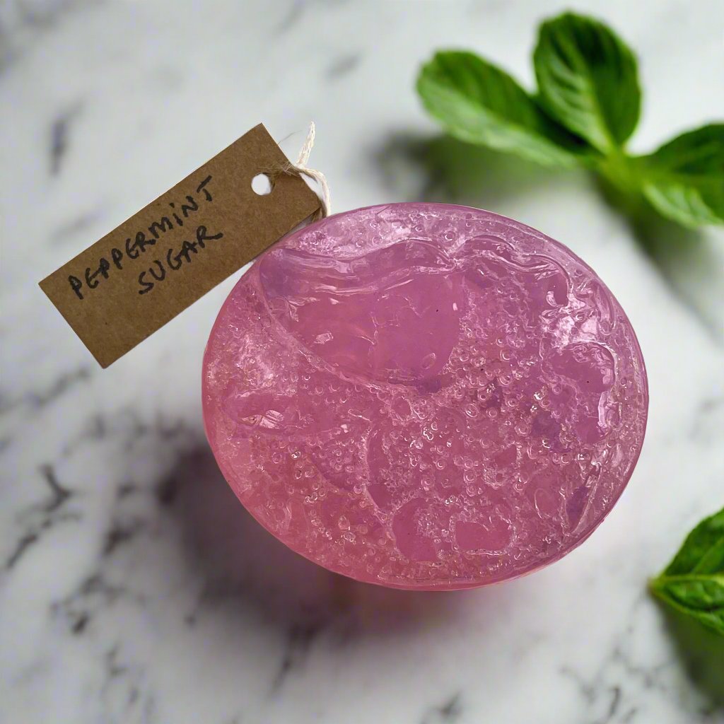 Peppermint sugar Soap