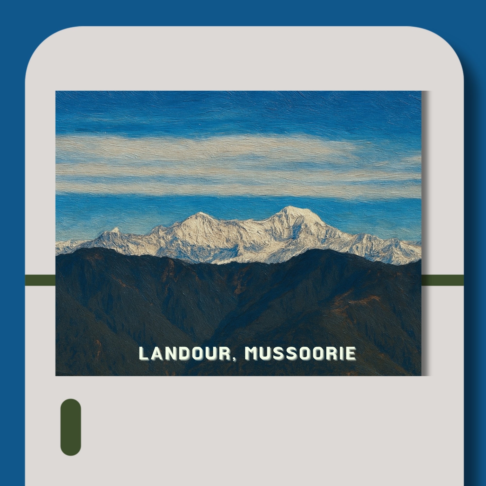 Fridge Magnets (Premium) from Landour, Mussoorie