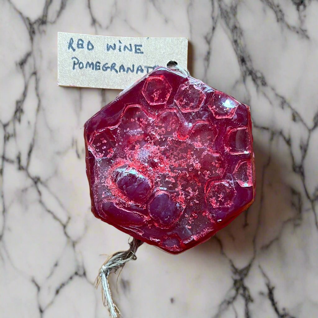 Red Wine Pomegranate Soap