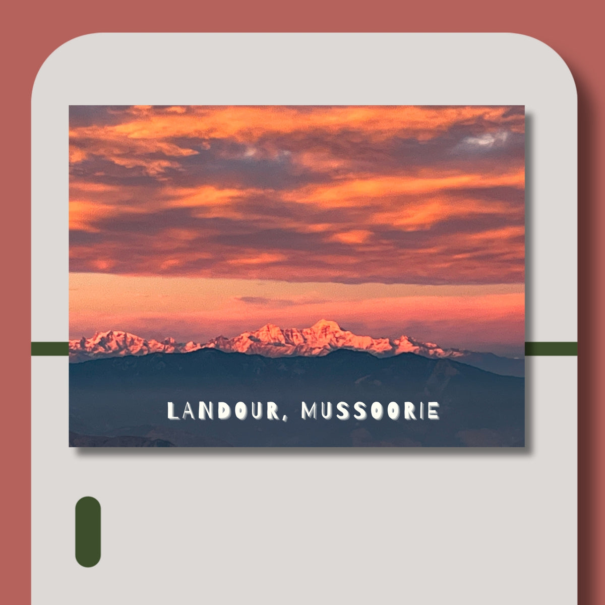 Fridge Magnets (Slim) from Landour, Mussoorie