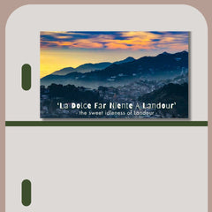 Fridge Magnets (Wooden) from Landour, Mussoorie